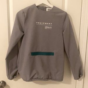 Adidas Grey Hoodie